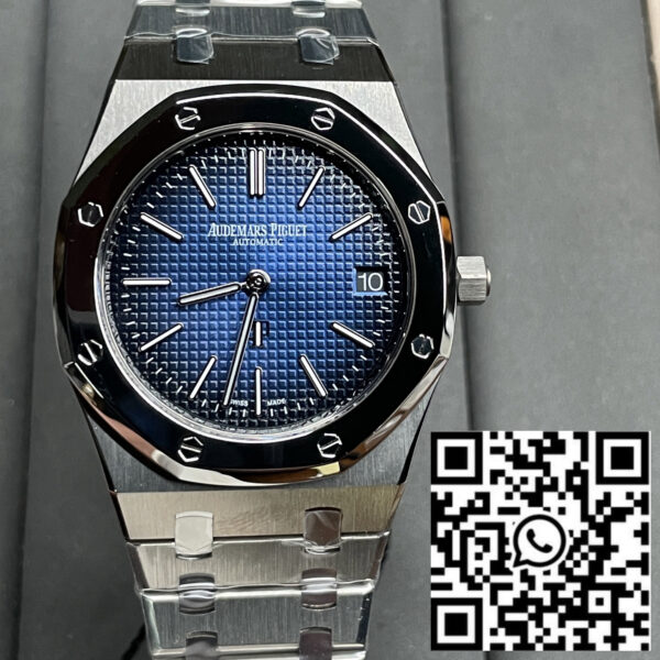 Audemars Piguet Royal Oak 15202IP.OO.1240IP.01 1:1 Best Clone ZF Factory Smoked Blue Dial
