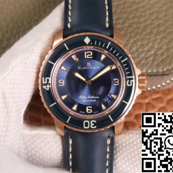 Blancpain Fifty Fathoms 5015-3603C-63B 1:1 Best Edition ZF Factory Blue Dial Swiss ETA1315