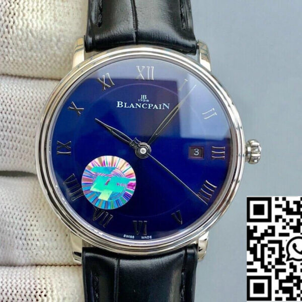 Blancpain Villeret 6551-1127-55B 1:1 Best Edition ZF Factory Blue Dial
