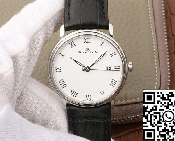Blancpain Villeret 6651-1127-55B 1:1 Best Edition ZF Factory White Dial