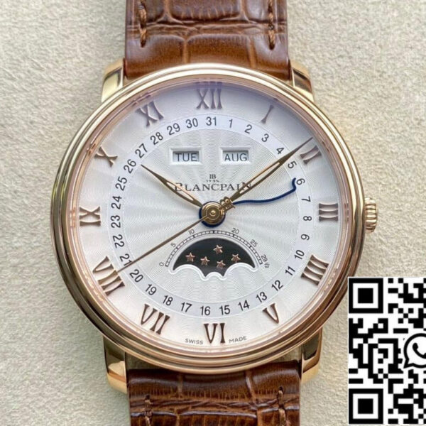 Blancpain Villeret 6654 1:1 Best Edition OM Factory V3 Gold Case