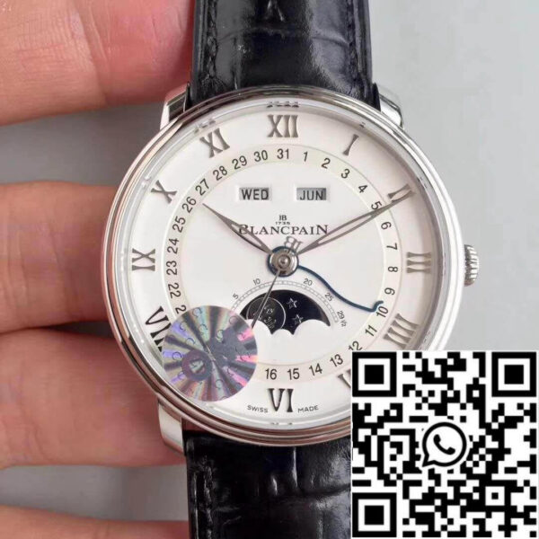 Blancpain Villeret 6654-1127-55B OM Factory 1:1 Best Edition Swiss ETA6654