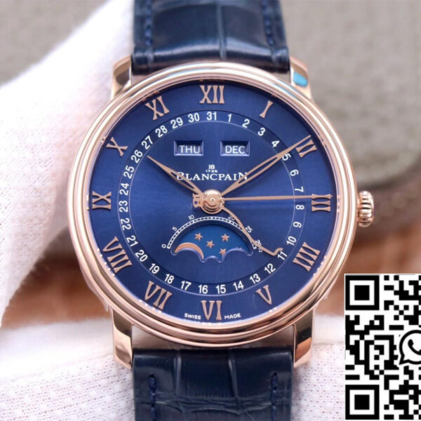 Blancpain Villeret 6654-3640-55 1:1 Best Edition OM Factory V3 Rose Gold