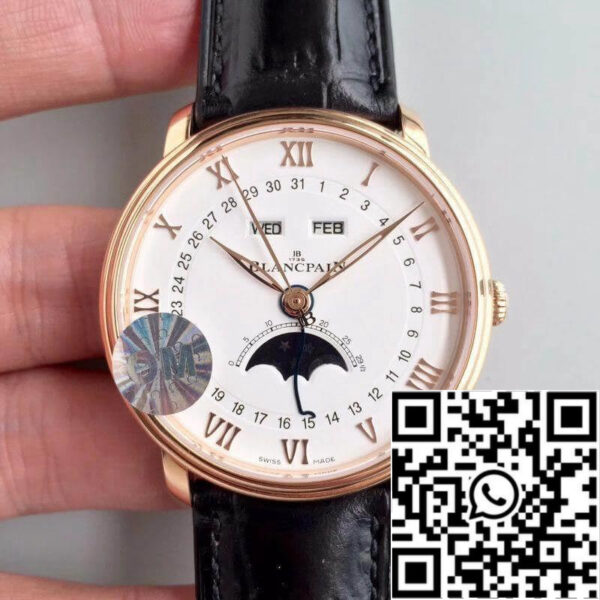 Blancpain Villeret 6654-3642-55B OM Factory 1:1 Best Edition Swiss ETA6654