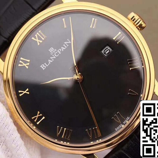 Blancpain Villeret Ultraplate 6651-1127-55B ZF Factory 1:1 Best Edition Swiss ETA1151