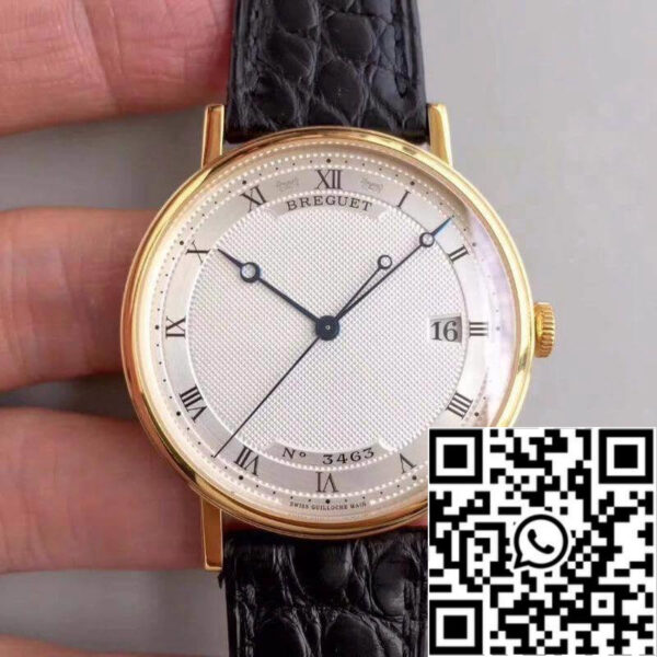 Breguet Classique 5177 MKS Factory 1:1 Best Edition Swiss ETA9015 White Dial Numeral Marker