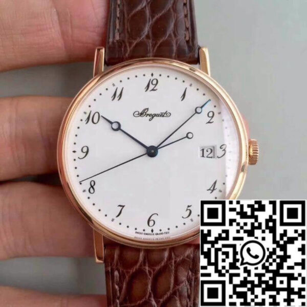Breguet Classique 5177BR/29/9V6 MKS Factory 1:1 Best Edition Swiss ETA9015 18K Rose Gold