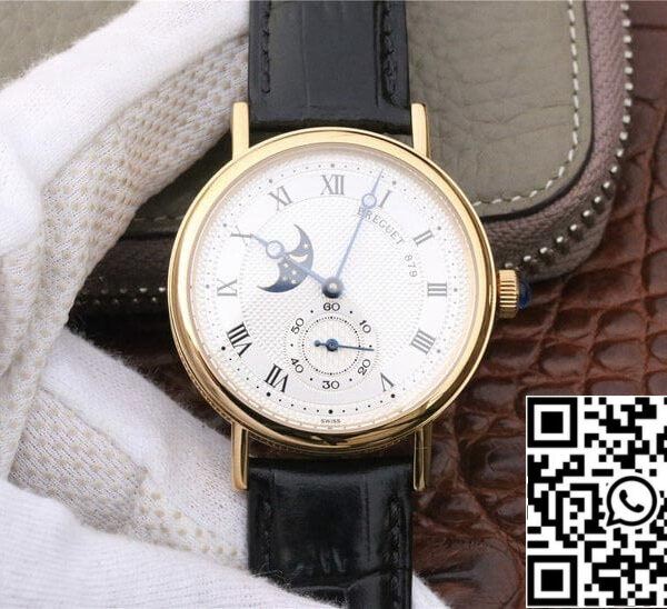 Breguet Classique Moonphase 4396 1:1 Best Edition Yellow Gold Case