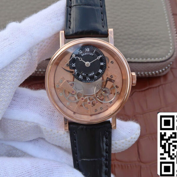 Breguet Tradition 7057BR/R9/9W6 1:1 Best Edition Rose Gold Dial