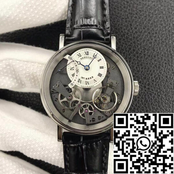 Breguet Tradition 7097 7097BB/G1/9WU 1:1 Best Edition ZF Factory 18k White Gold