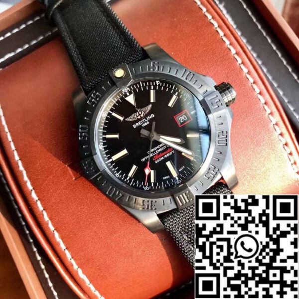 Breitling Avenger Blackbird 44 V17310101B1W1 Swiss Original Movement