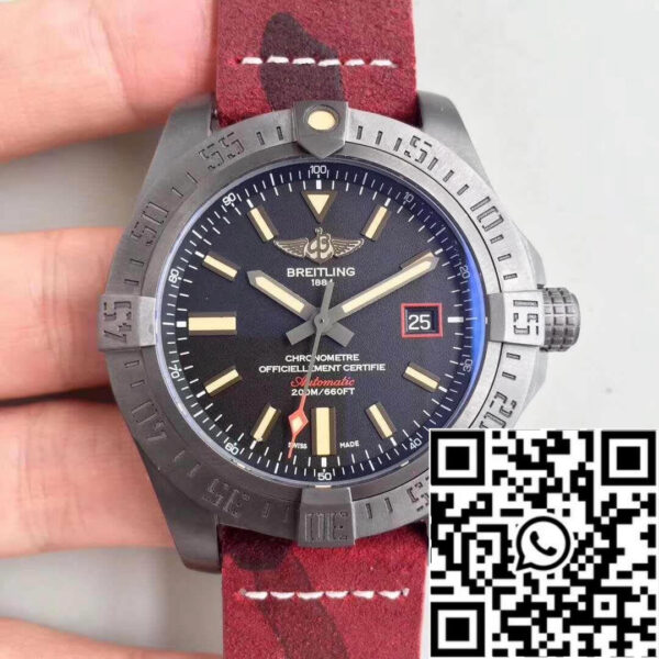 Breitling Avenger Blackbird V1731110/BD74/109W/M20BASA.1 GF Factory 1:1 Best Edition Swiss ETA2824-2 Black Dial