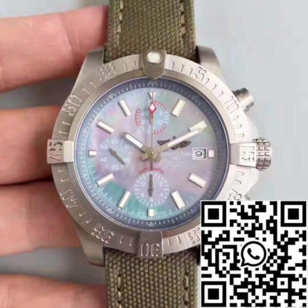 Breitling Avenger E1338310/M534/253S/E20DSA.2 GF Factory 1:1 Best Edition Swiss ETA7750 Blue Mother Of Pearl Dial