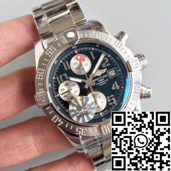 Breitling Avenger II A1338111/F564SS GF Factory 1:1 Best Edition Swiss ETA7750 Blue Dial