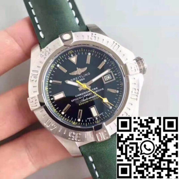 Breitling Avenger II A1733110/BC30/435X/A20BASA.1 GF Factory 1:1 Best Edition Swiss ETA2836 Dark Green Dial