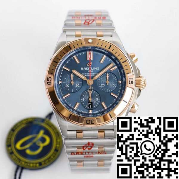 Breitling Chronomat UB0134101C1U1 1:1 Best Edition GF Factory Blue Dial