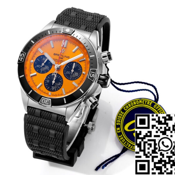 Breitling Super Chronomat B01  Orrange Dial 44mm BLS Factory 1:1 Best Edition