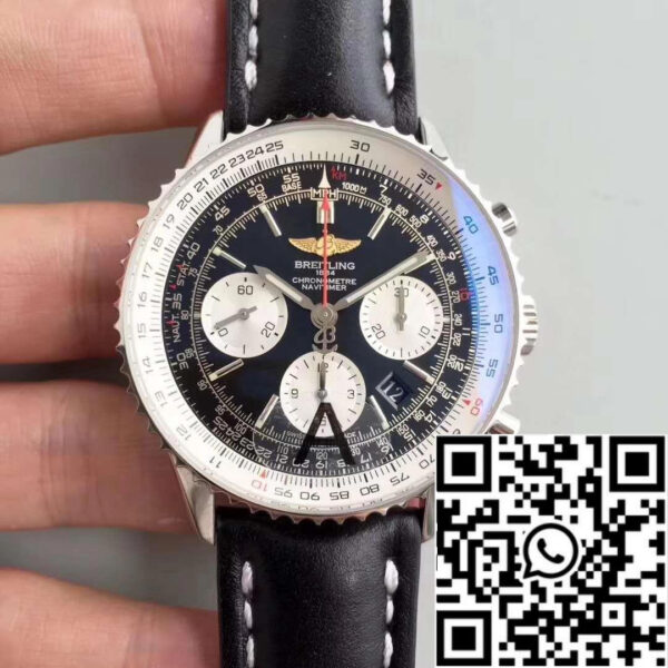 Breitling Navitimer 01 AB012012/BB01/437X/A20BA.1 JF Factory 1:1 Best Edition Swiss ETA7750 Blue Dial
