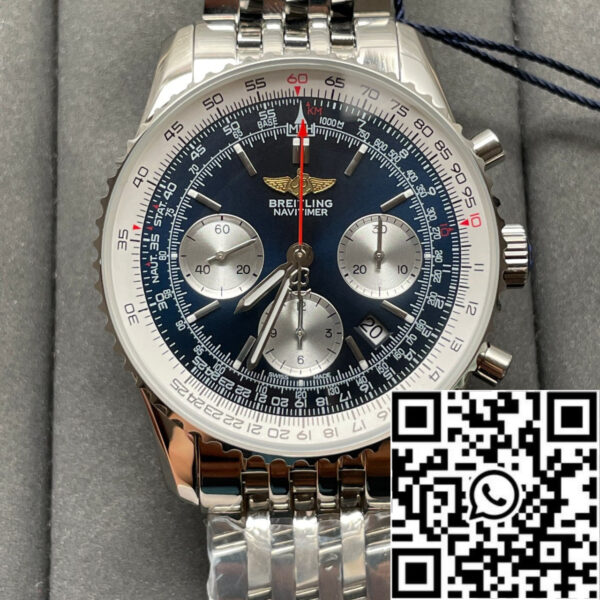 Breitling Navitimer 01 AB012012/BB01/447A  BLS Factory 1:1 Best Edition Open back case