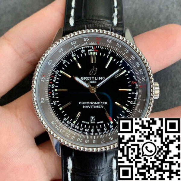 Breitling Navitimer 1 1:1 Best Edition V7 Factory Black Dial