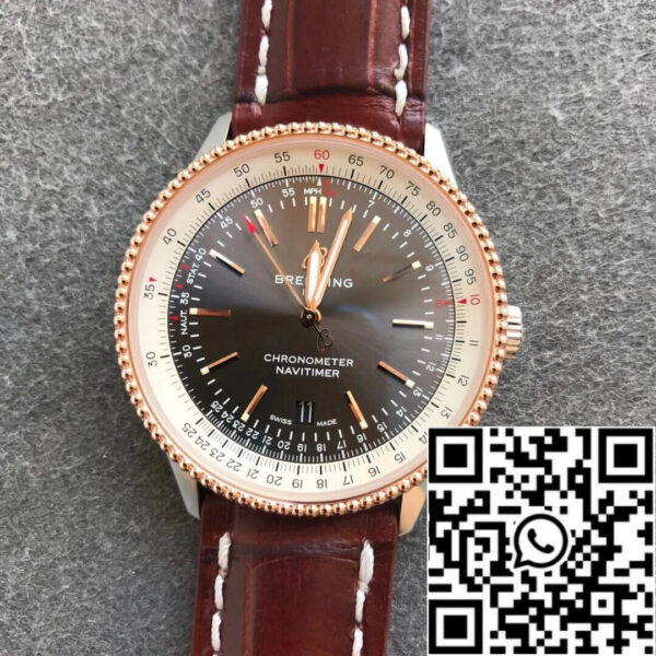 Breitling Navitimer 1 U17326211M1P2 1:1 Best Edition V7 Factory Cowhide Strap