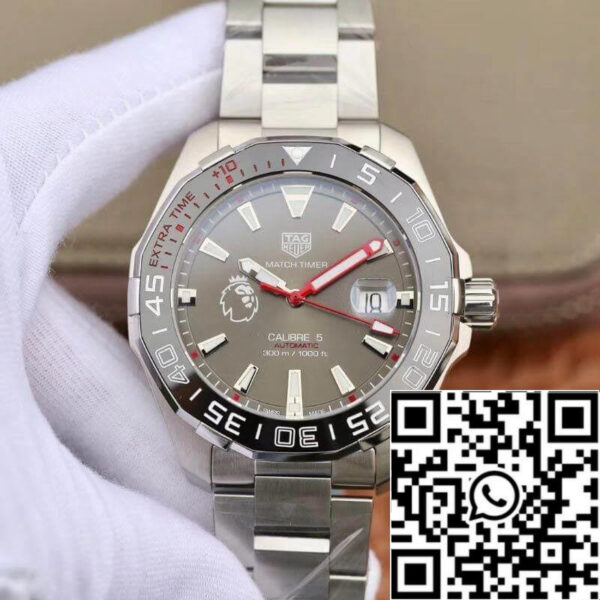 Tag Heuer Aquaracer Calibre 5 English Premier League Limited 43mm Mechanical Watches 1:1 Best Edition Swiss ETA2824-2 25J