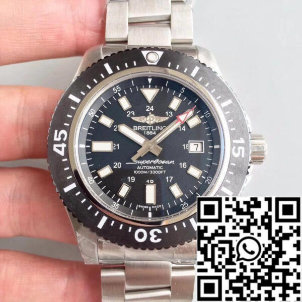 Breitling Superocean 44 1739310/BF45/162A GF Factory 1:1 Best Edition Swiss ETA2824 Black Dial