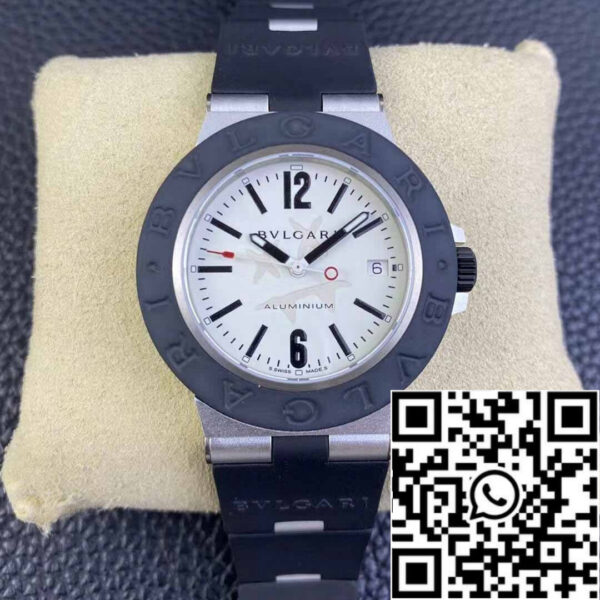 Bvlgari Aluminium Steve Aoki 103539 1:1 Best Edition BV Factory White Dial