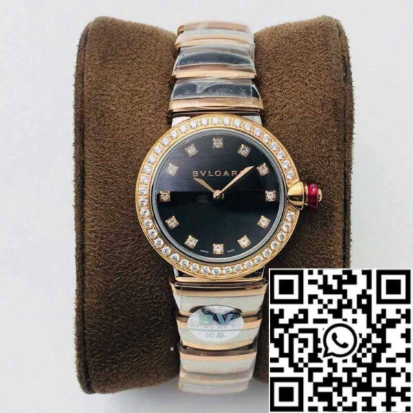 Bvlgari LVCEA 1:1 Best Edition BV Factory Black Dial