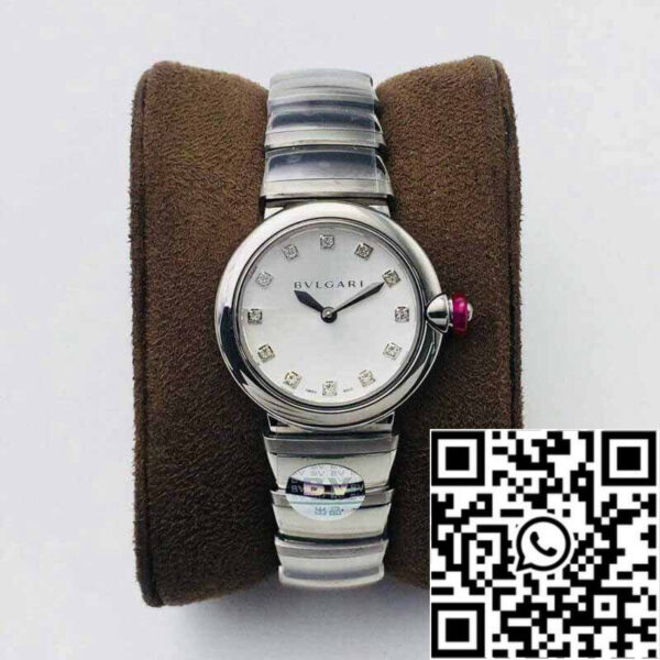 Bvlgari LVCEA 102196 1:1 Best Edition BV Factory White Dial