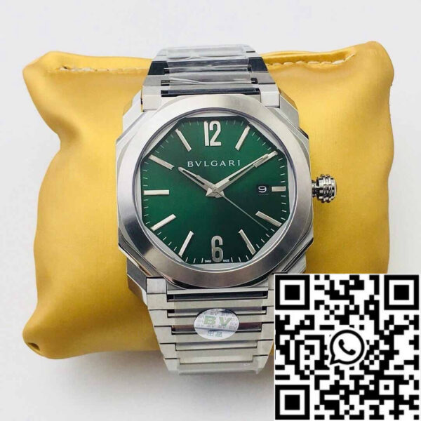 Bvlgari OCTO SOLOTEMPO 101963 BGOP41BGLD 1:1 Best Edition BV Factory Green Dial