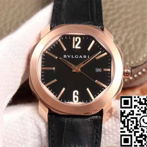 Bvlgari Octo 101963 BGOP41BGLD 1:1 Best Edition BV Factory Black Dial