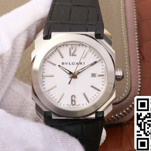 Bvlgari Octo 102779 OC41C6SLD 1:1 Best Edition White Dial