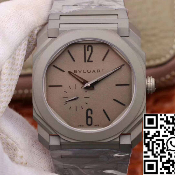 Bvlgari Octo Finissimo 102713 1:1 Best Edition BV Factory Grey Dial