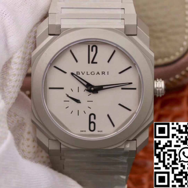 Bvlgari Octo Finissimo 103011 1:1 Best Edition BV Factory Silver Gray Dial