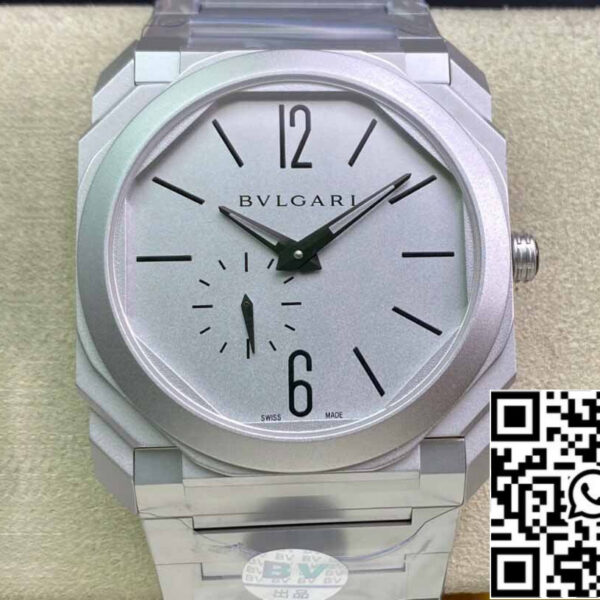 Bvlgari Octo Finissimo 103011 40MM 1:1 Best Edition BV Factory Silver Dial