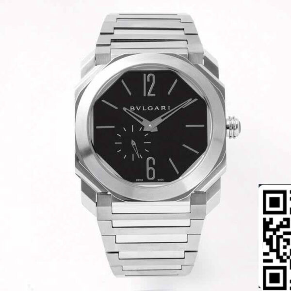 Bvlgari Octo Finissimo 103297 1:1 Best Edition BV Factory Black Dial