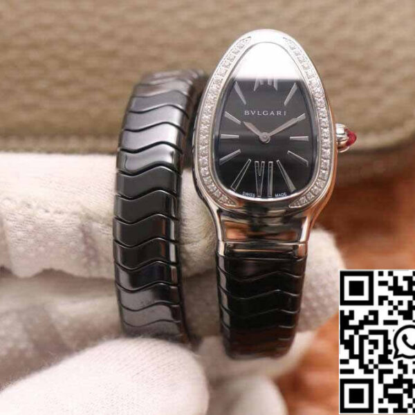 Bvlgari Serpenti 1:1 Best Edition BV Factory Ceramic Black Dial