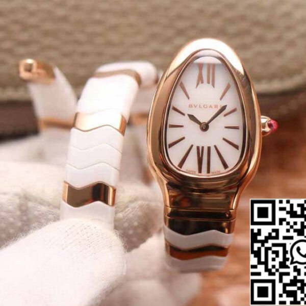Bvlgari Serpenti 1:1 Best Edition BV Factory White Dial