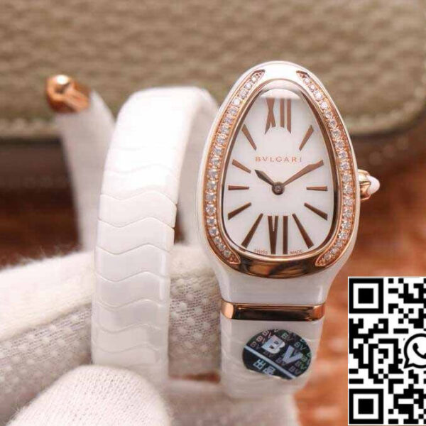Bvlgari Serpenti 102613 1:1 Best Edition BV Factory White Dial