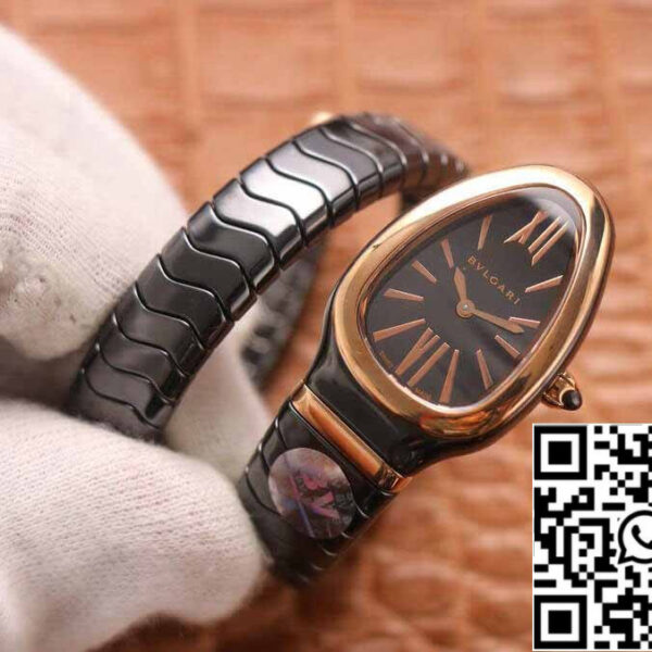 Bvlgari Serpenti 102735 1:1 Best Edition BV Factory Black Dial