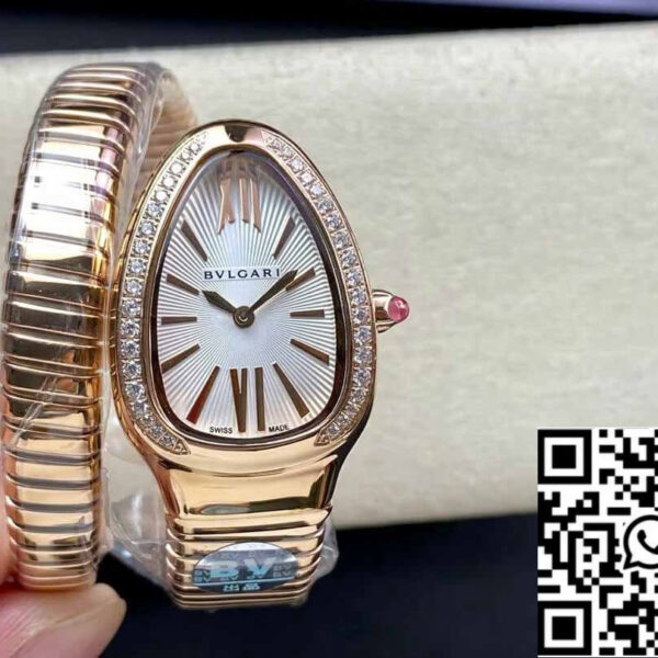 Bvlgari Serpenti 103003 1:1 Best Edition BV Factory Rose Gold