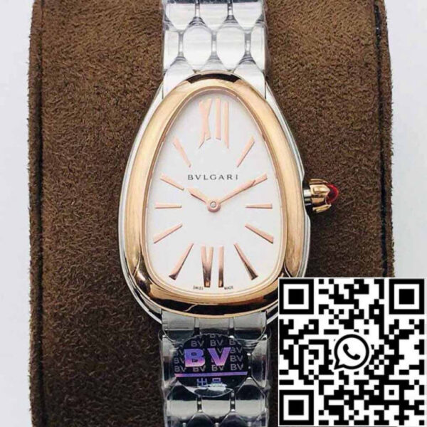 Bvlgari Serpenti 103144 1:1 Best Edition BV Factory Rose Gold Bezel