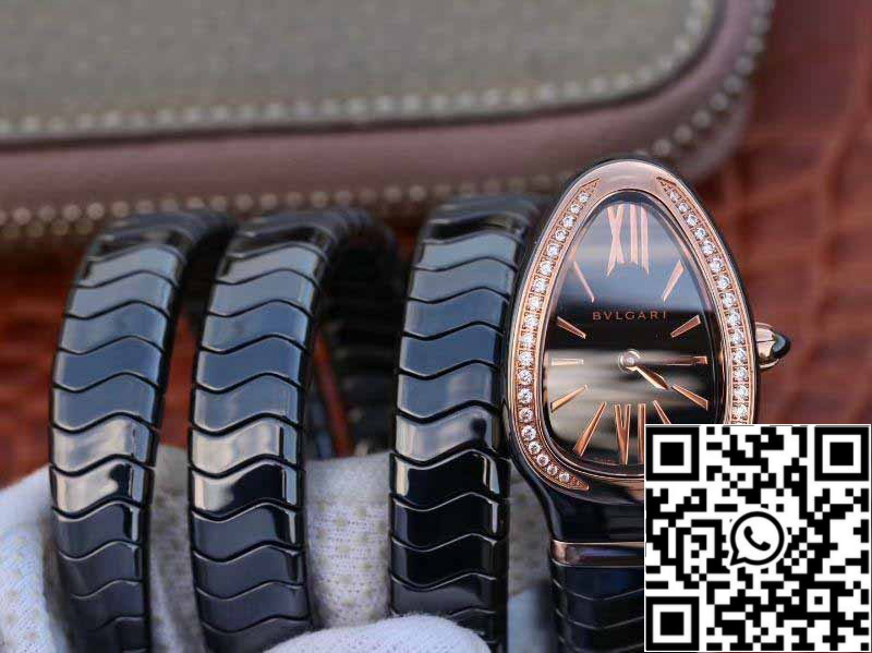 Bvlgari Srpenti Spiga 102885 1:1 Best Edition BV Factory Diamond bezel Swiss Quartz Movement