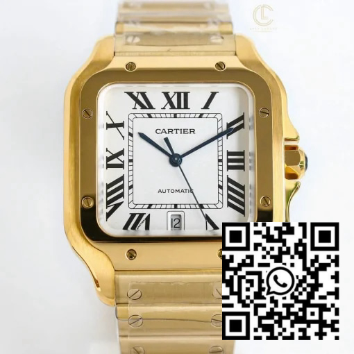 Cartier Santos de Cartier White Dial WSSA0047 39.8mm
