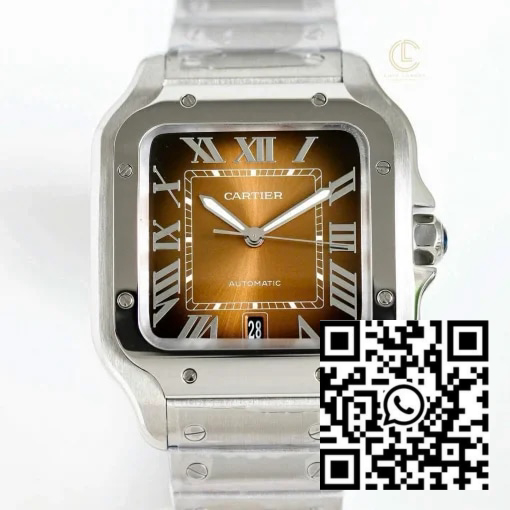 Cartier Santos De Cartier WSSA0064 39.8mm Chocolate Dial -VIP Version