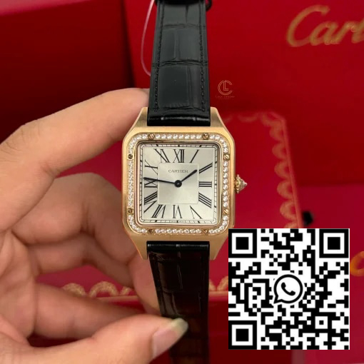 Cartier Santos-Dumont WJSA0016 43..5mm x 31.4mm Rose Gold – VIP Version