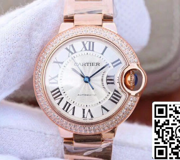Ballon Bleu De Cartier 36MM WE902064 V9 Factory 1:1 Best Edition Swiss ETA2824-2