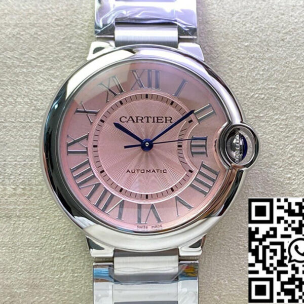 Ballon Bleu De Cartier 36MM WSBB0007 1:1 Best Edition 3K Factory Pink Dial