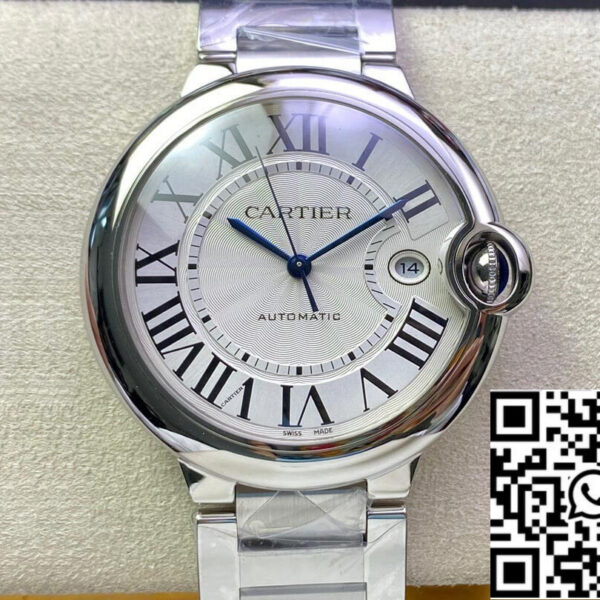 Ballon Bleu De Cartier 42MM W69012Z4 1:1 Best Edition 3K Factory White Dial